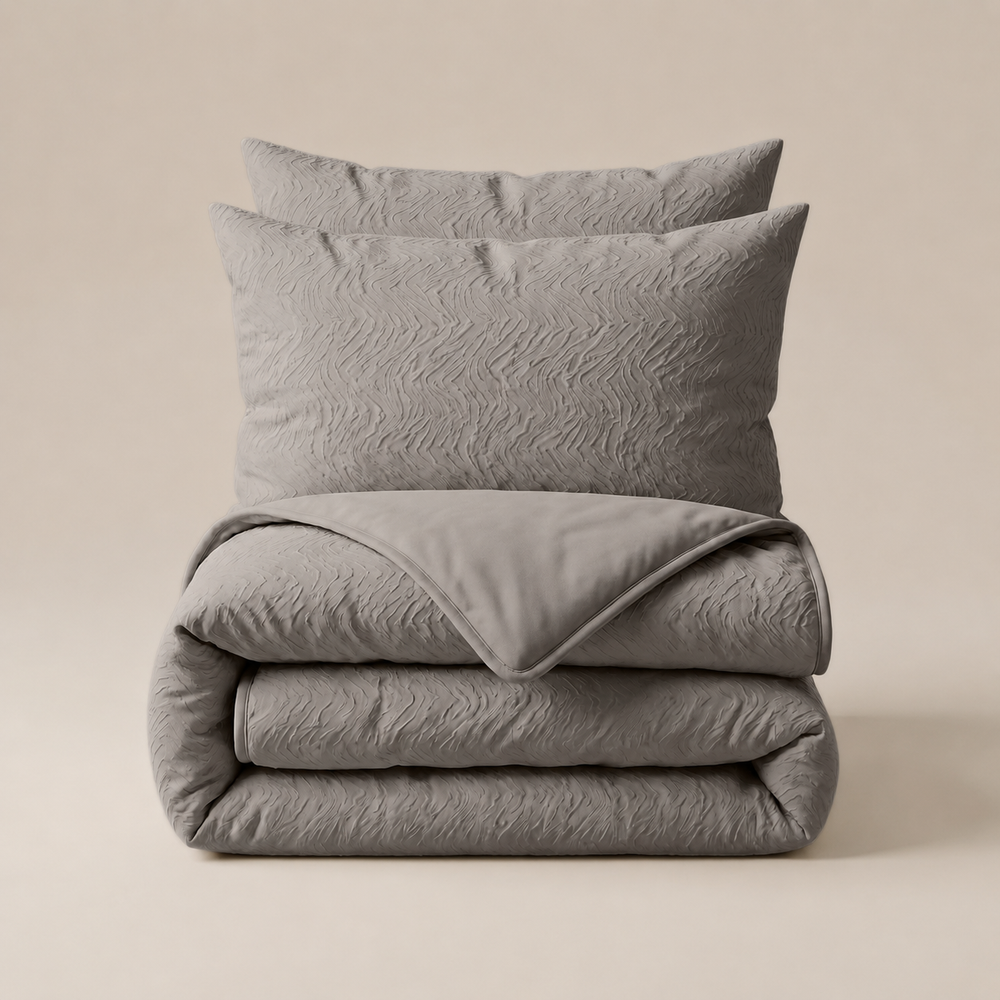 Sleeptime Lazy dekbed zonder overtrek Salva - Incl. kussensloop - Taupe - tweepersoons