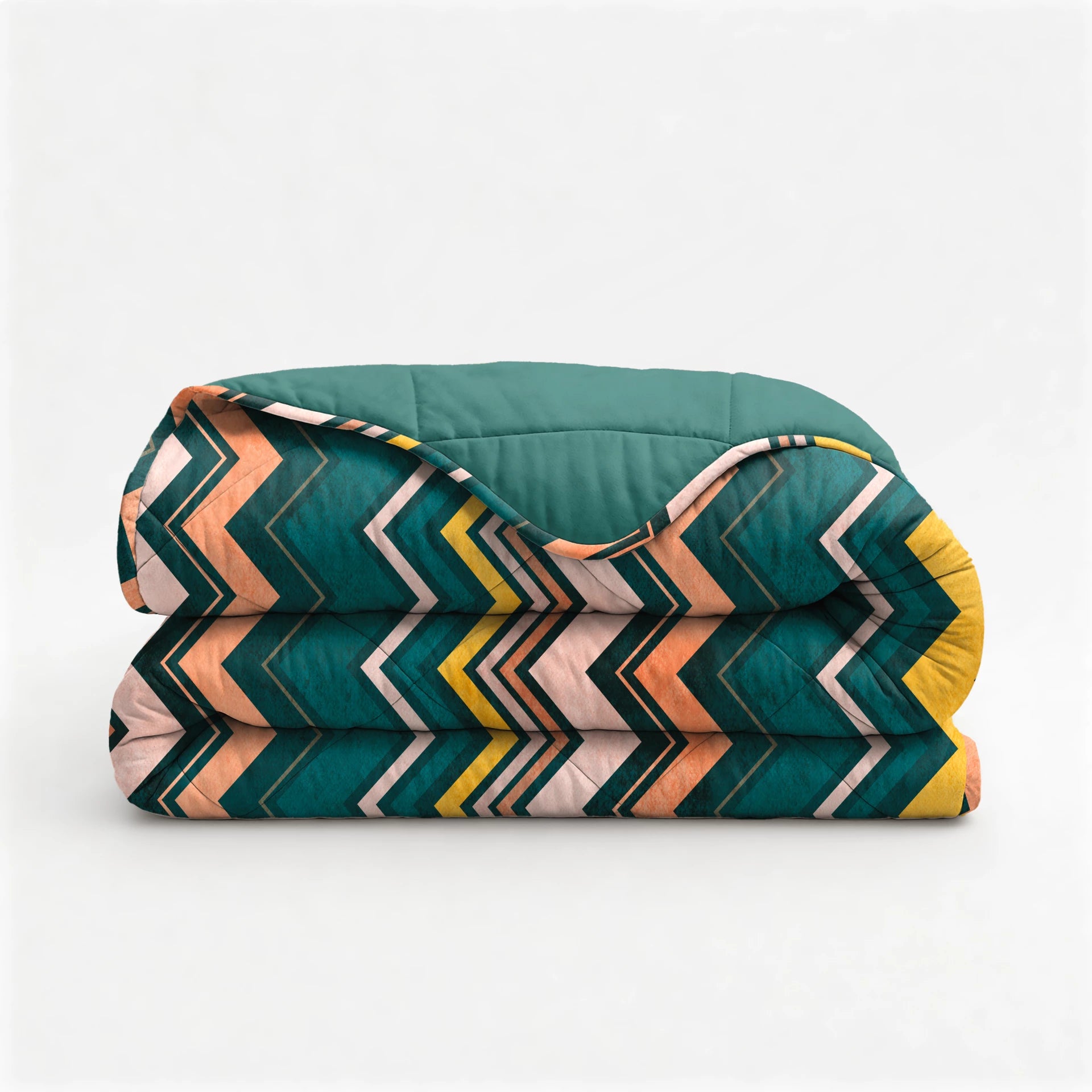 Sleeptime Lazy dekbed zonder overtrek Scala incl. kussensloop - Donkergroen