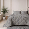 Sleeptime Lazy dekbed zonder overtrek Stripy - Excl. kussensloop - Beige/Blauw - kamerfoto