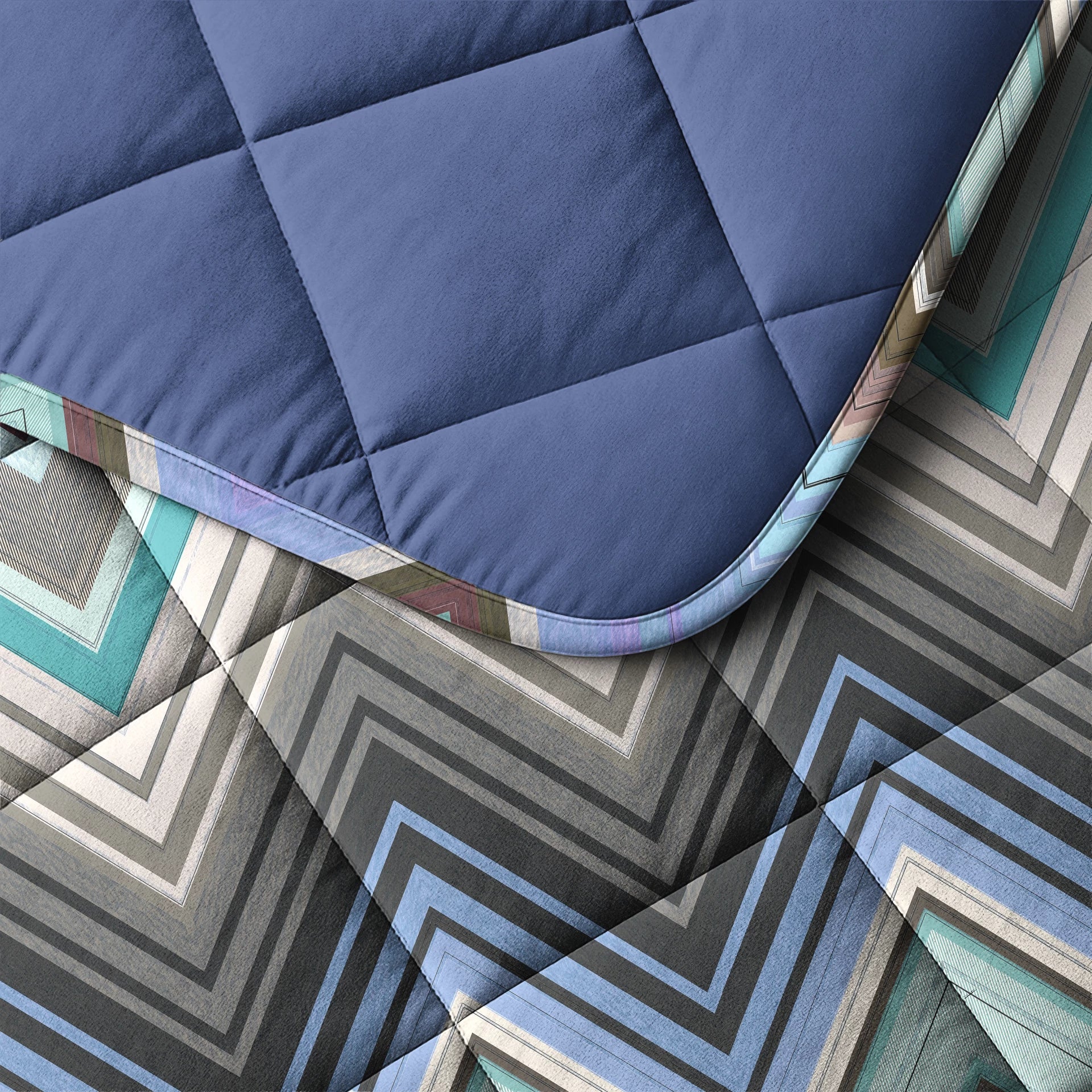 Sleeptime Lazy dekbed zonder overtrek Tilly incl. kussensloop - Blauw