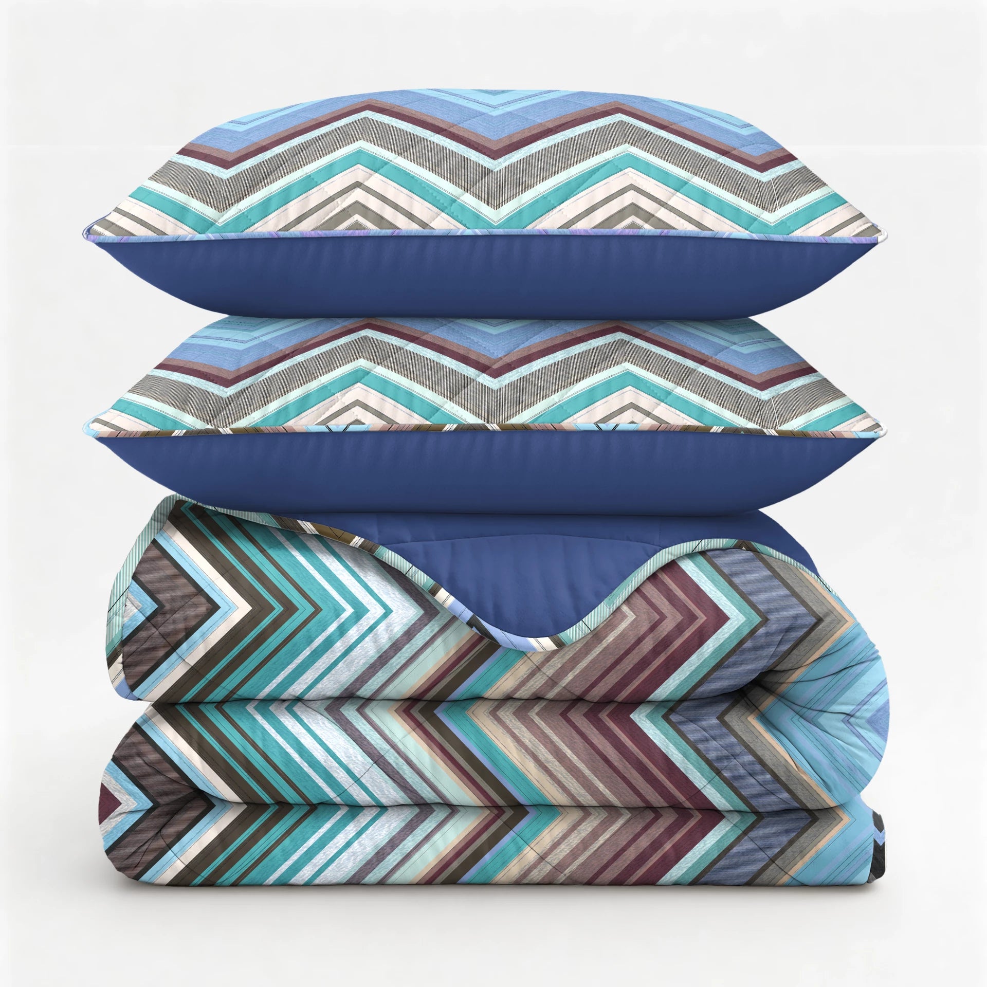 Sleeptime Lazy dekbed zonder overtrek Tilly incl. kussensloop - Blauw