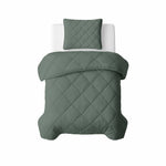 Lazy dekbed zonder overtrek inclusief kussensloop - Groen