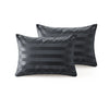 Sleeptime Lazy kussenslopen Hotel Velvet - Antraciet - Per 2 stuks