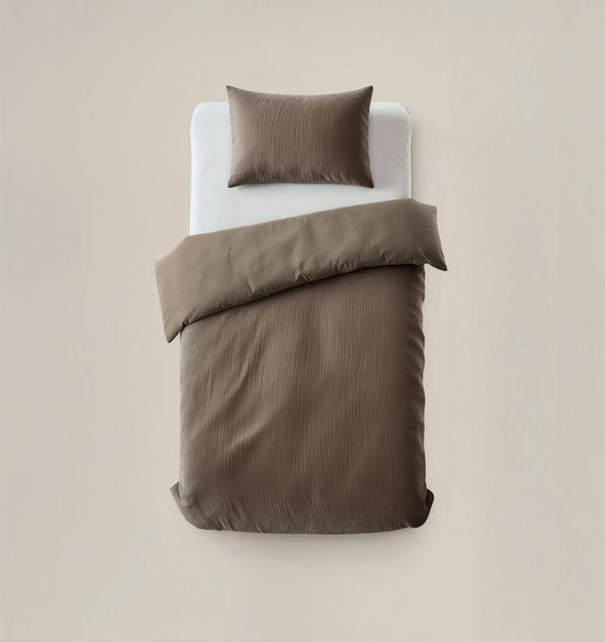 Sleeptime Velvet Cartier dekbedovertrek - taupe