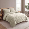 Sleeptime Velvet Lazy dekbed zonder overtrek incl. kussensloop - Taupe/Grijs