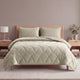 Sleeptime Velvet Lazy dekbed zonder overtrek incl. kussensloop - Taupe/Grijs