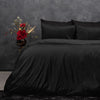 Sleeptime dekbedovertrek - zwart - velvet - 1-persoons