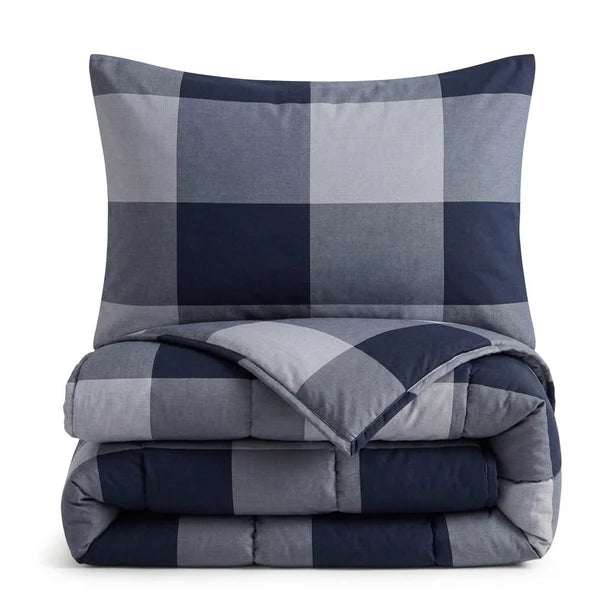 Sleeptime Lazy dekbed zonder overtrek Anne incl. kussensloop - Blauw