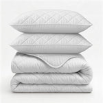 Sleeptime dekbed zonder overtrek incl. kussensloop - Beige - kussenslopen
