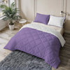 Sleeptime dekbed zonder overtrek incl. kussensloop - Paars/Beige