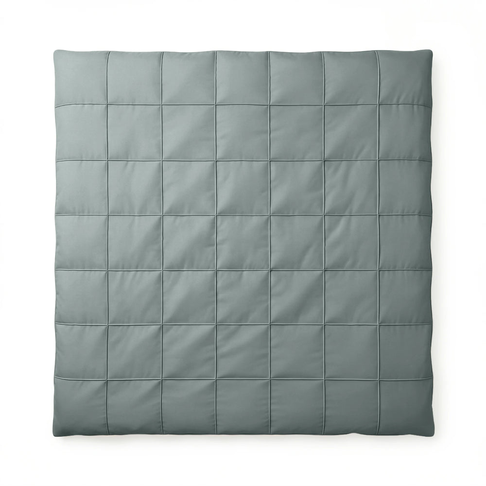 Sleeptime dekbedovertrek Check Pintuck - groen - Microvezel - materiaal
