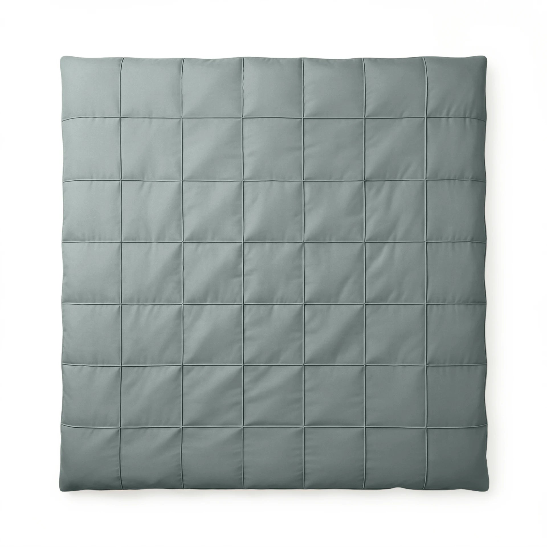 Sleeptime dekbedovertrek Check Pintuck - groen - Microvezel - materiaal