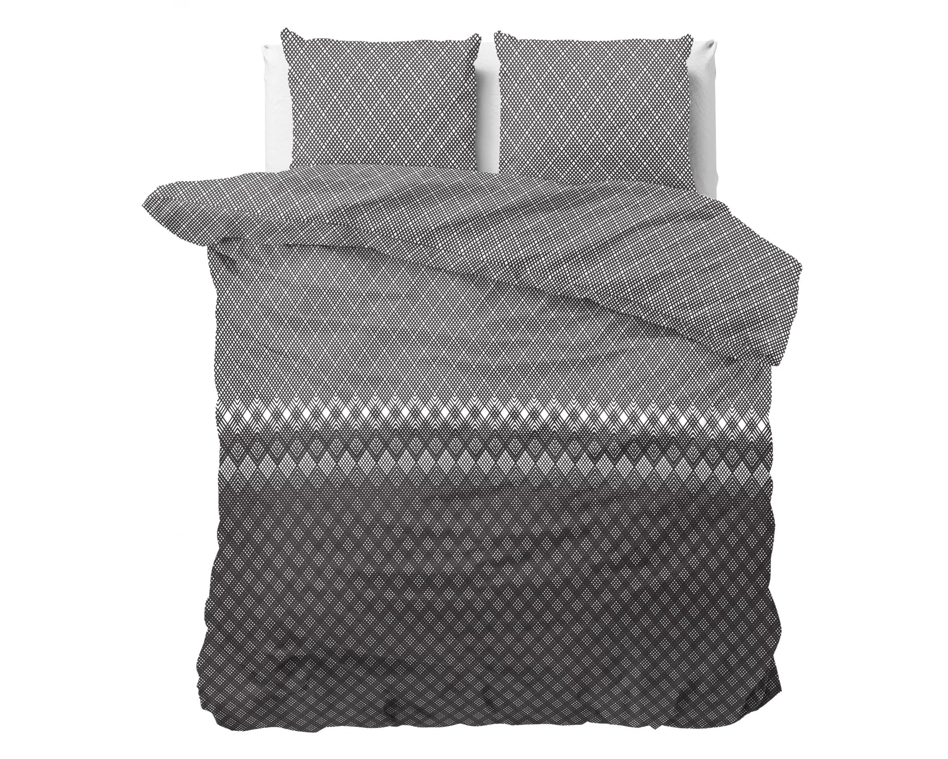 Sleeptime dekbedovertrek Cheng - flanel - Lits-Jumeaux (240x220 + 2st. 60x70 cm)