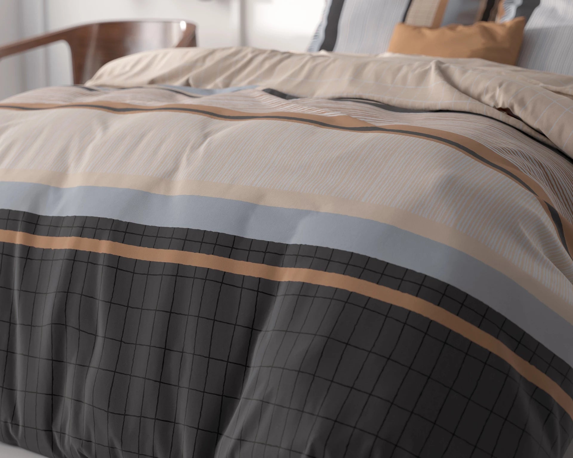 Sleeptime dekbedovertrek Darina - Multi - Microvezel