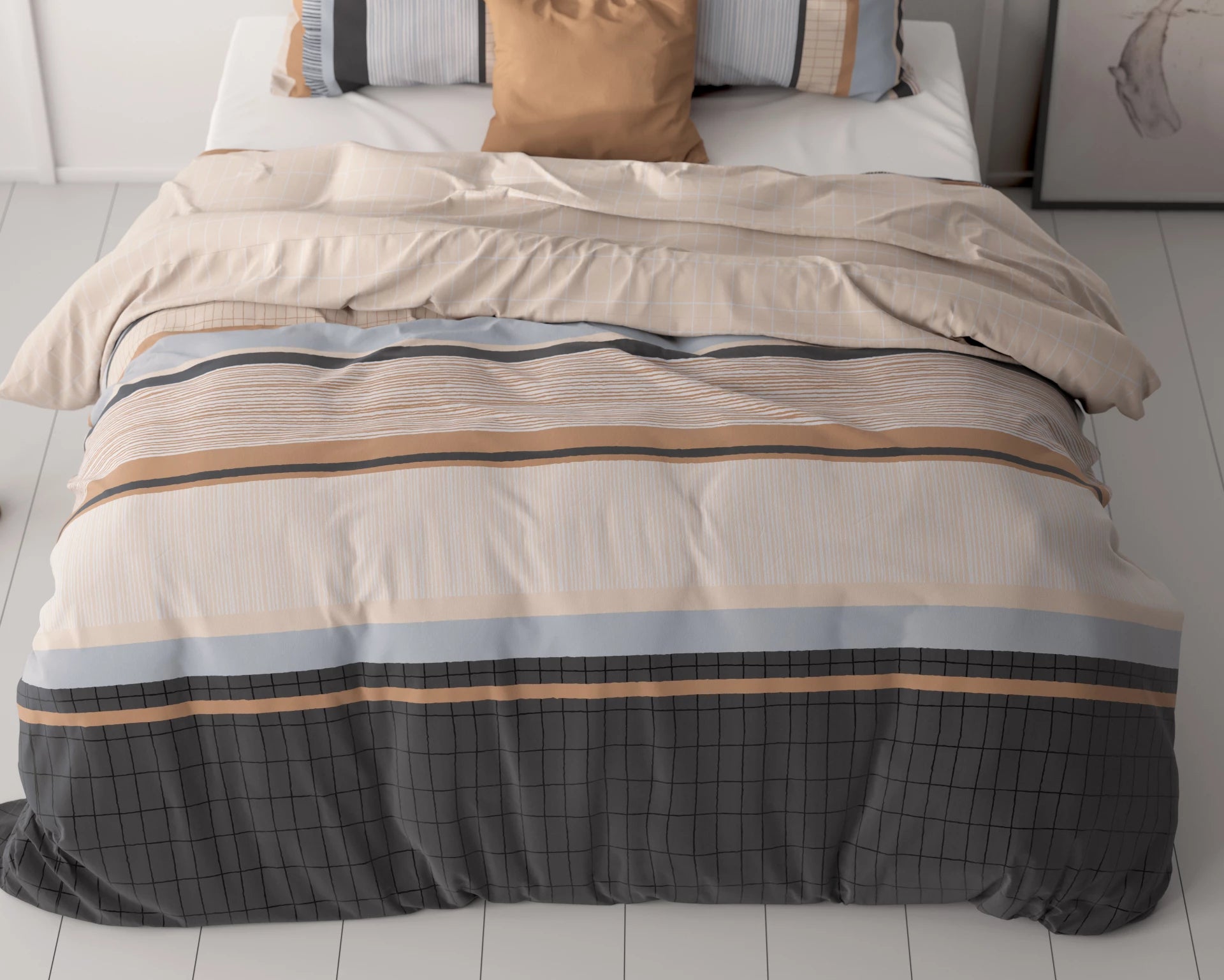 Sleeptime dekbedovertrek Darina - Multi - Microvezel