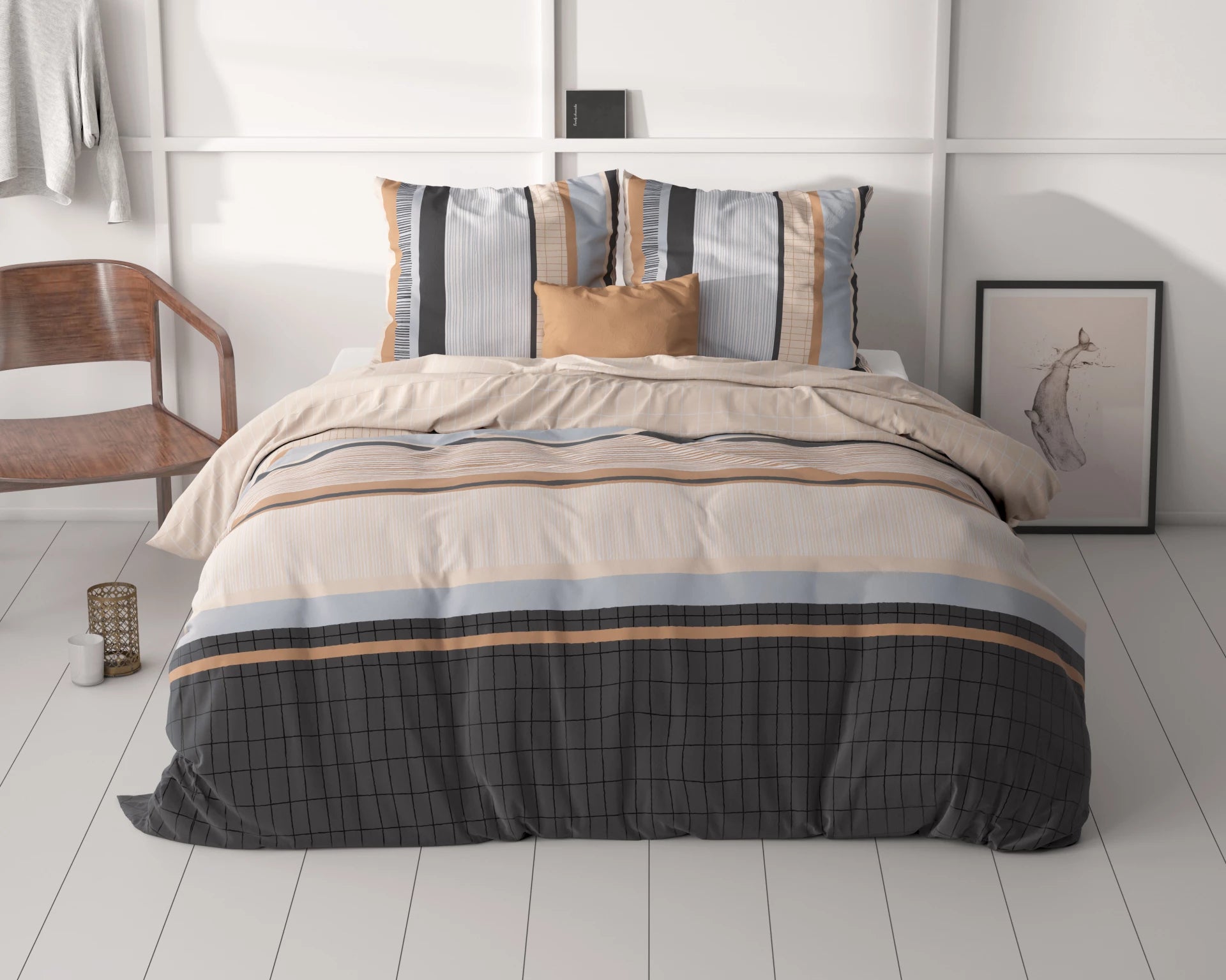 Sleeptime dekbedovertrek Darina - Multi - Microvezel