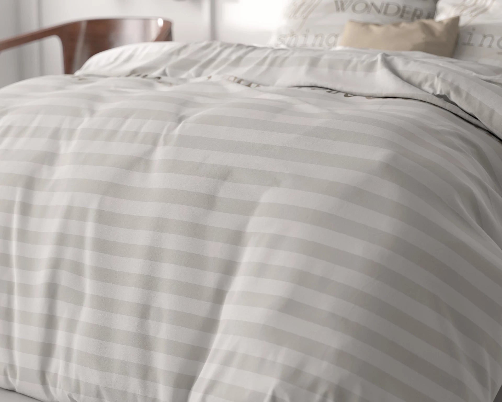 Sleeptime dekbedovertrek Pinky Words - Roze - Microvezel