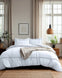 Sleeptime dekbedovertrek Washed Tufted - Wit - Microvezel