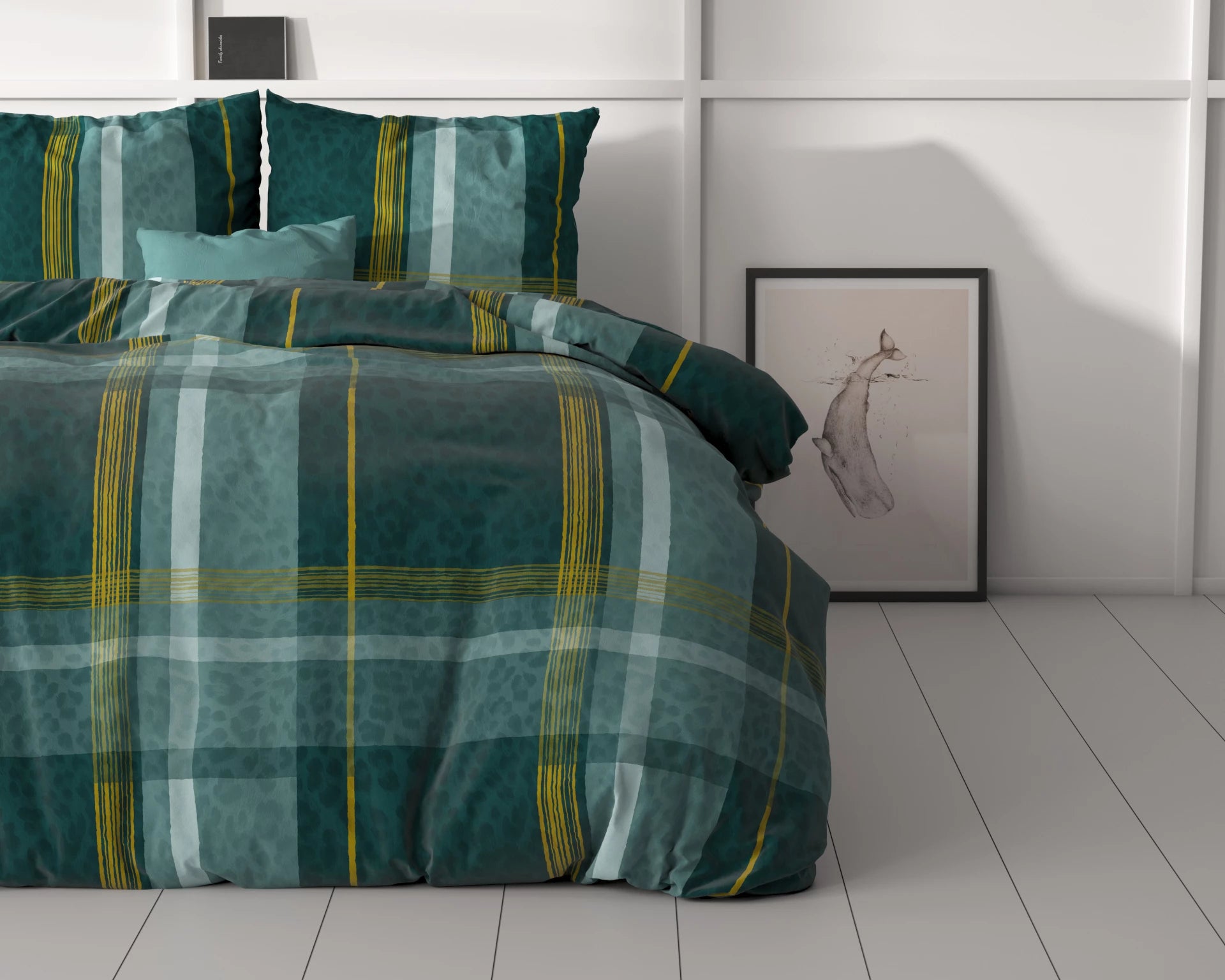 Sleeptime dekbedovertrek Zoni - Groen - Microvezel