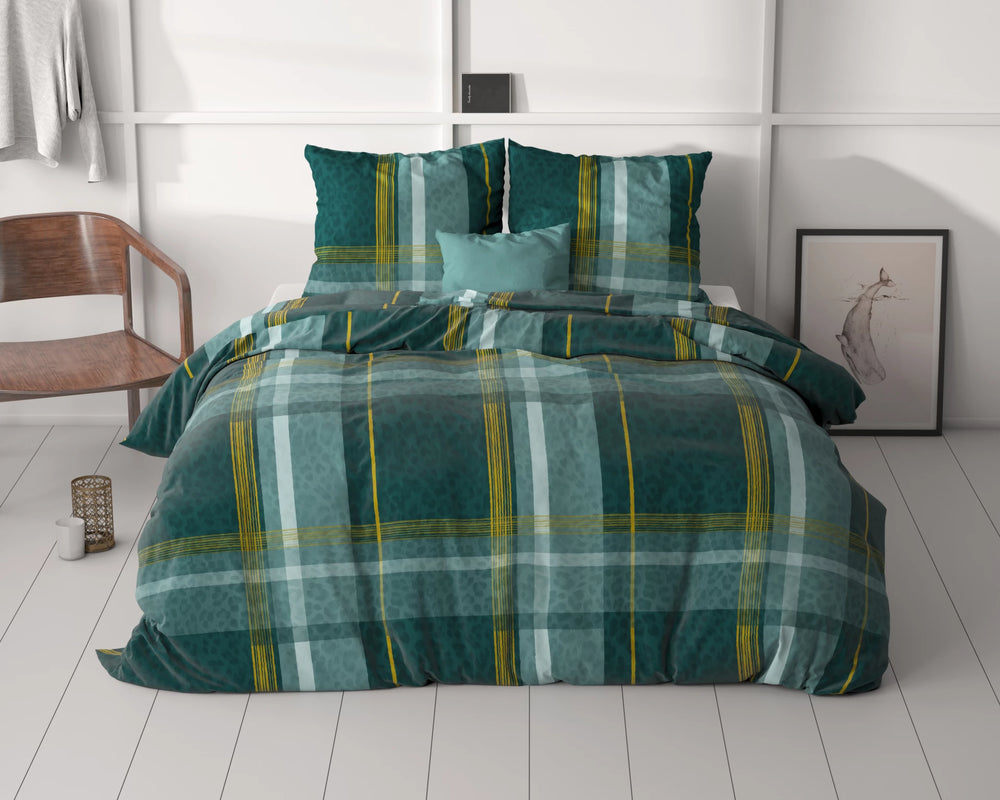 Sleeptime dekbedovertrek Zoni - Microvezel - Eenpersoons - 140x220 + 60x70 cm