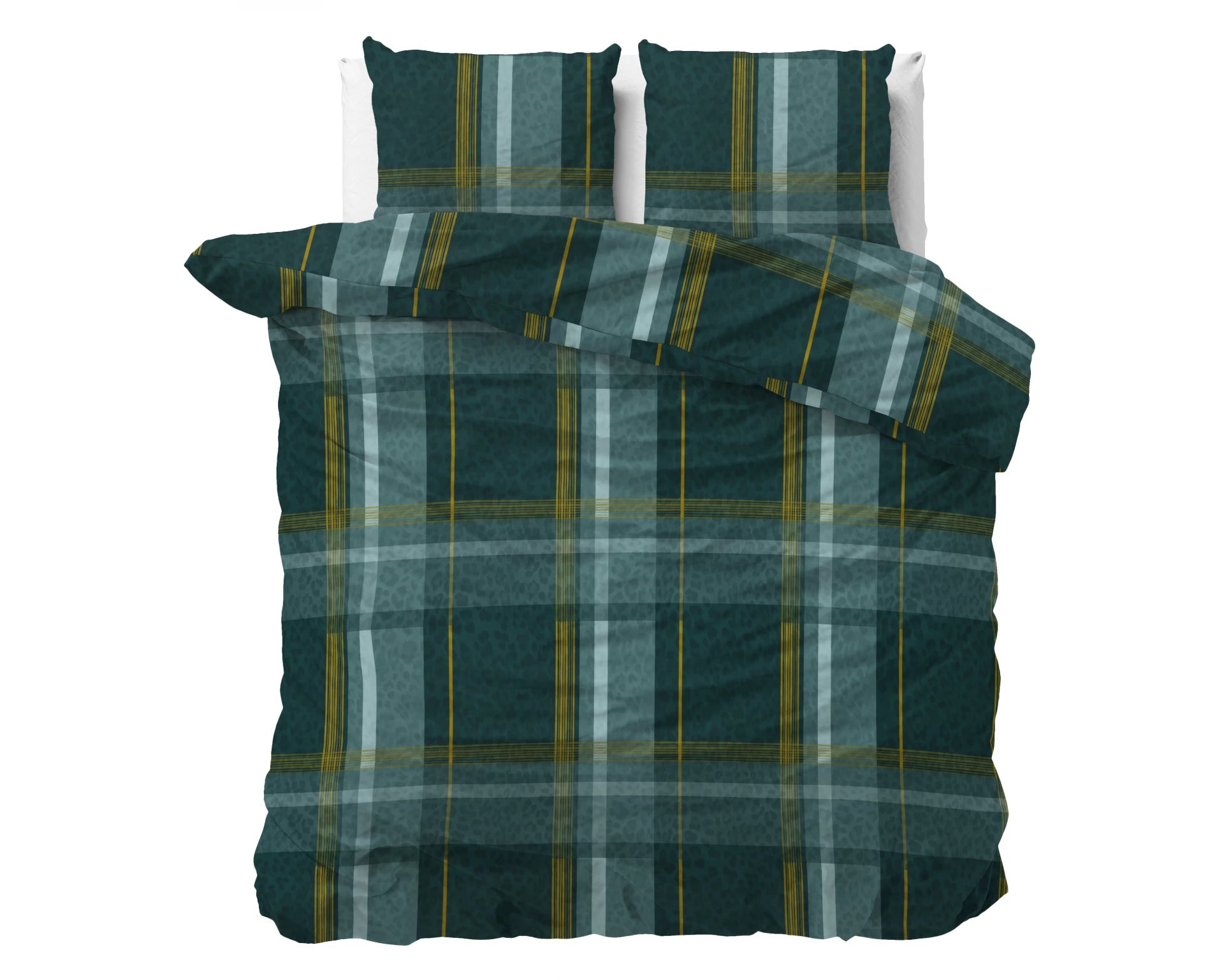 Sleeptime dekbedovertrek Zoni - Groen - Microvezel