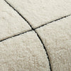 Sleeptime teddy dekbedovertrek onderkant microvezel Trim - beige - detail