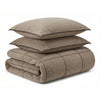 Sleeptime teddy dekbedovertrek onderkant microvezel Trim - taupe
