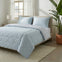 Sleeptime verkoelend zomerdekbed zonder overtrek Blue Cell incl. kussensloop - Blauw