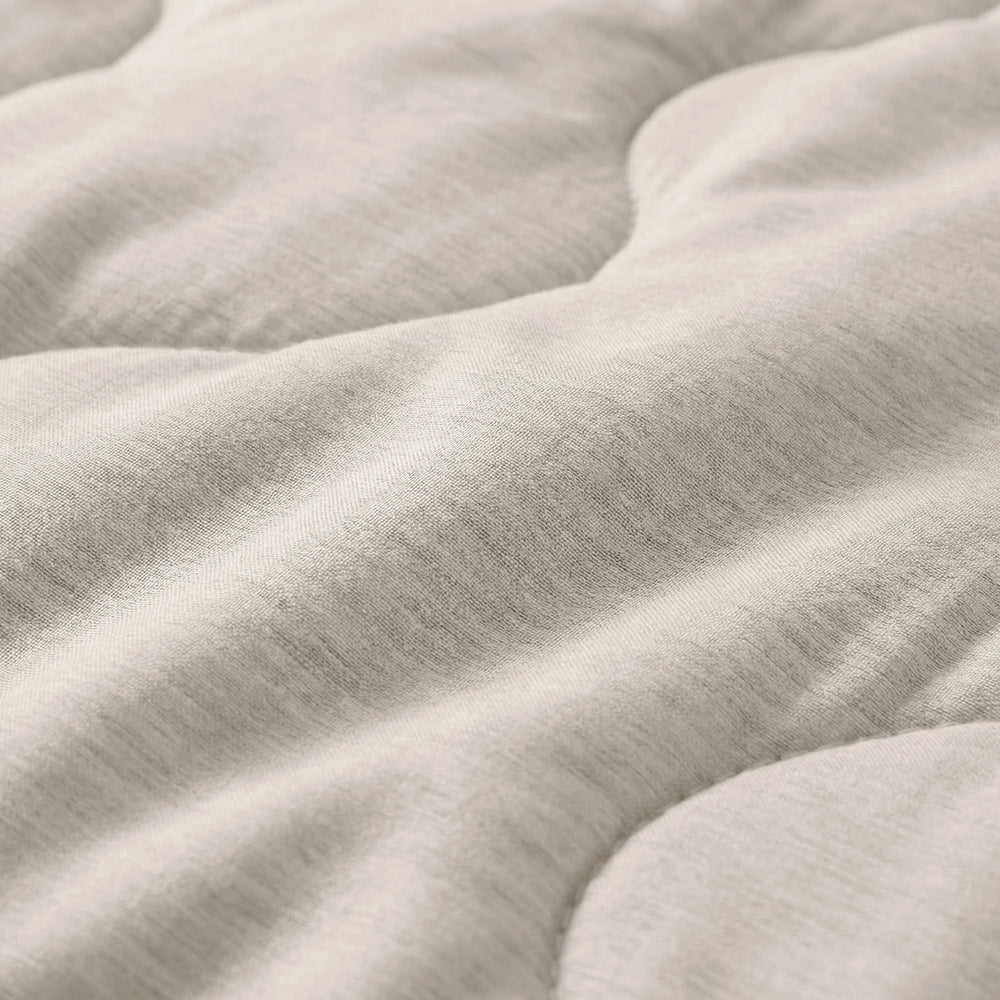 Sleeptime verkoelend Lazy zomerdekbed zonder overtrek Blue Cell incl. kussensloop - Taupe - materiaal