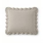 Sleeptime lazy kussenslopen ruffles - Beige/Grijs - Per 2 stuks