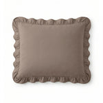 Sleeptime lazy kussenslopen ruffles - Taupe - Per 2 stuks