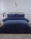 So Soft Velvet dekbedovertrek Diamond Teddy - navy