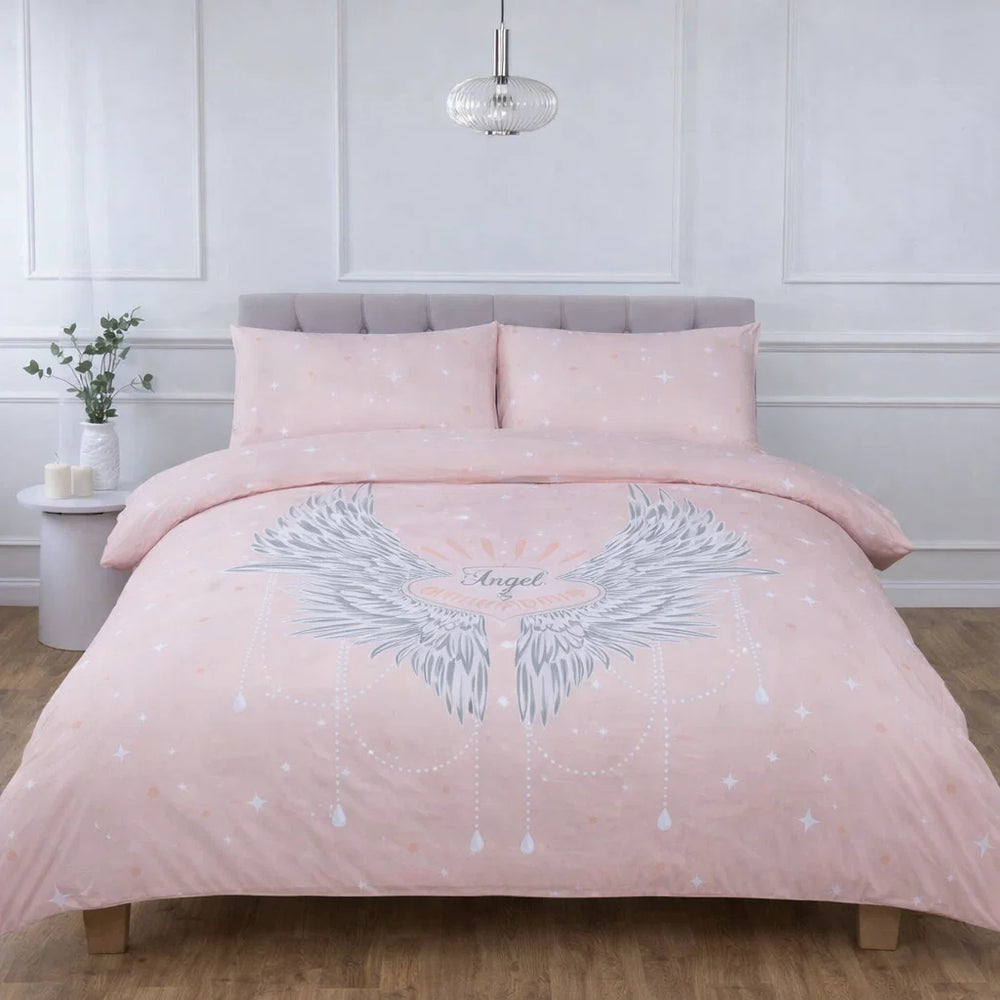 So Soft dekbedovertrek Angel Wings - polykatoen