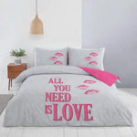 Sweet Home dekbedovertrek All You Need is Love - katoen - 1-persoons