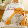 Sweet Home kinderdekbedovertrek Best friends - katoen - eenpersoons (140x200 + 70x90 cm)