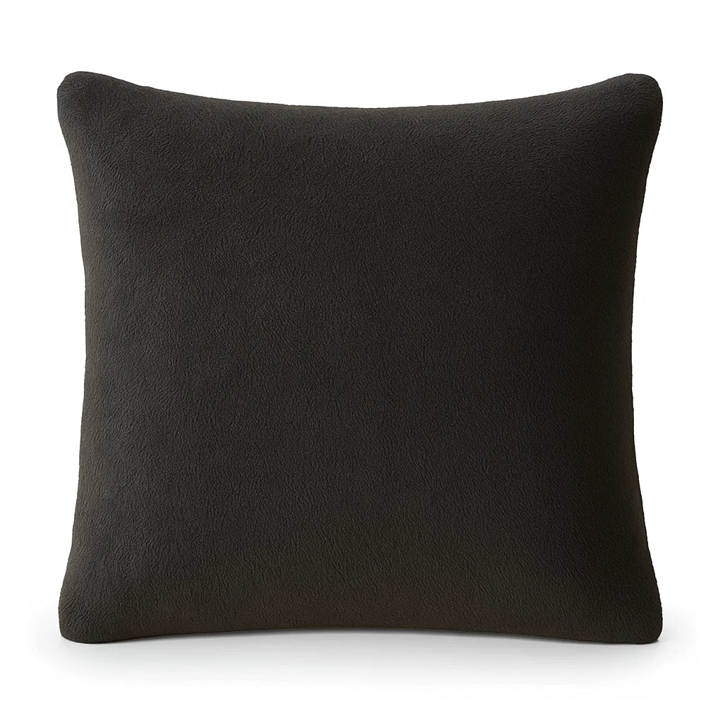 Teddy fleece kussensloop 60x70 cm - Antraciet - Per stuk
