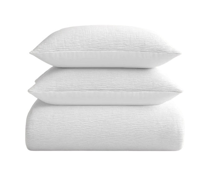 Decoware Easy dekbed zonder overtrek inclusief kussensloop - Mousseline - wit