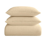 Decoware Easy dekbed zonder overtrek inclusief kussensloop - Mousseline - zand