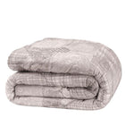 All in one lazy dekbed -  Dekbed en overtrek in 1  - Beige Taupe
