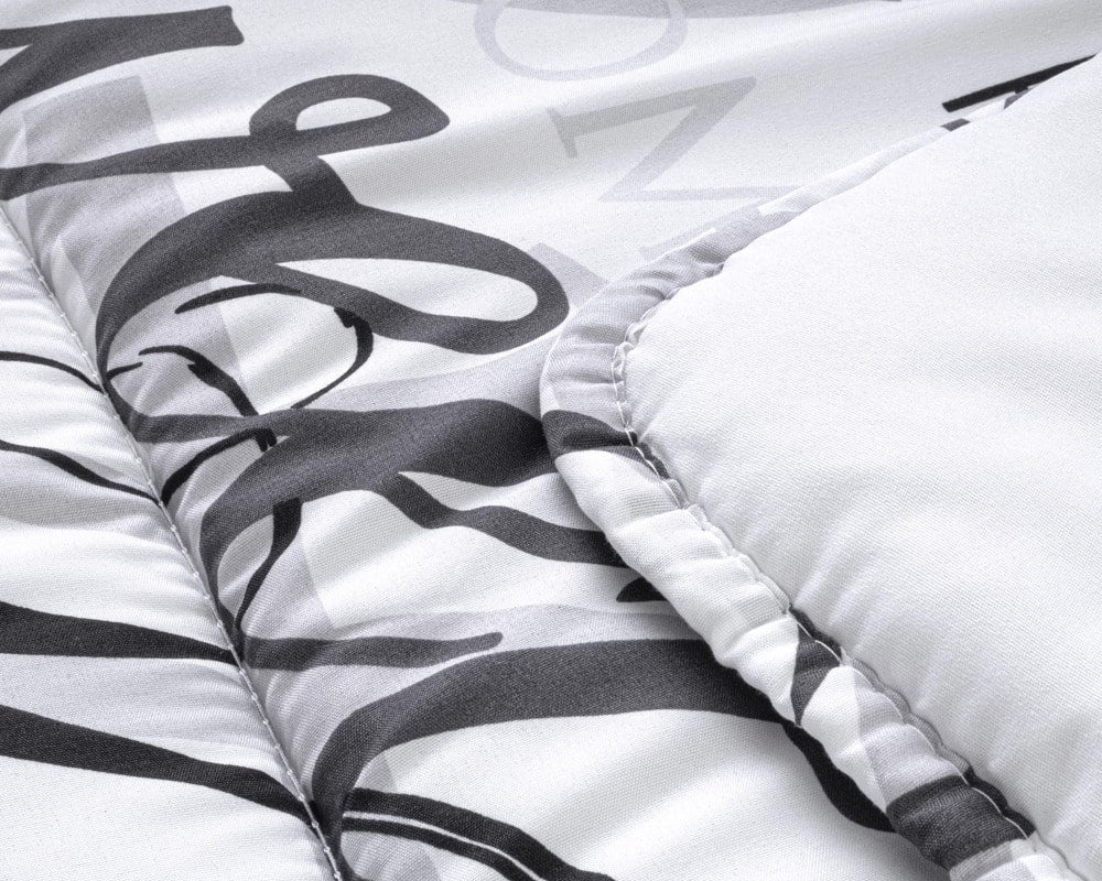 All in one lazy dekbed Royal Luxury Wit - Dekbed en overtrek in 1