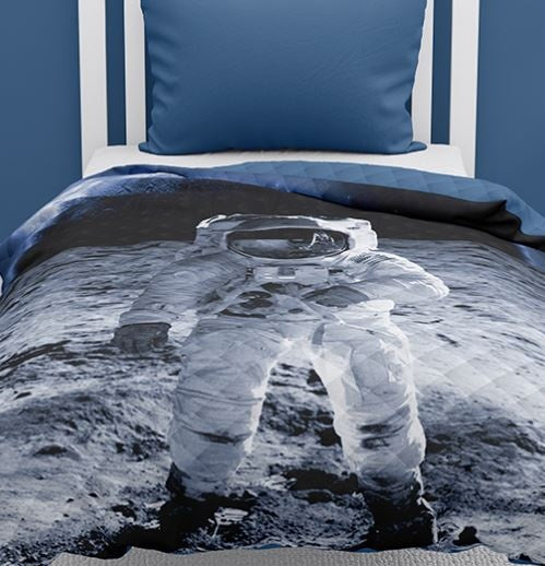 Bedsprei astronaut - 1-persoons (170x210 cm)