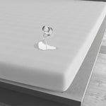 Waterdicht molton hoeslaken PU - peuterbed 70x150 cm