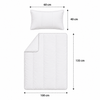 Baby/Peuter enkel dekbed & kussen - 100x135 + 40x60 cm