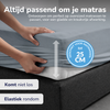 Decoware Baby hoeslaken - katoen - grijs - 60x120 cm