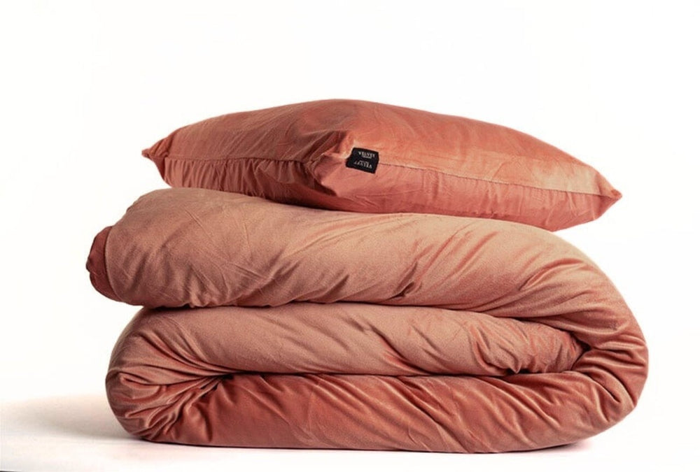 Beau Maison dekbedovertrek roze - velvet