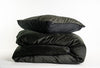 Sleeptime dekbedovertrek - zwart - velvet - 1-persoons