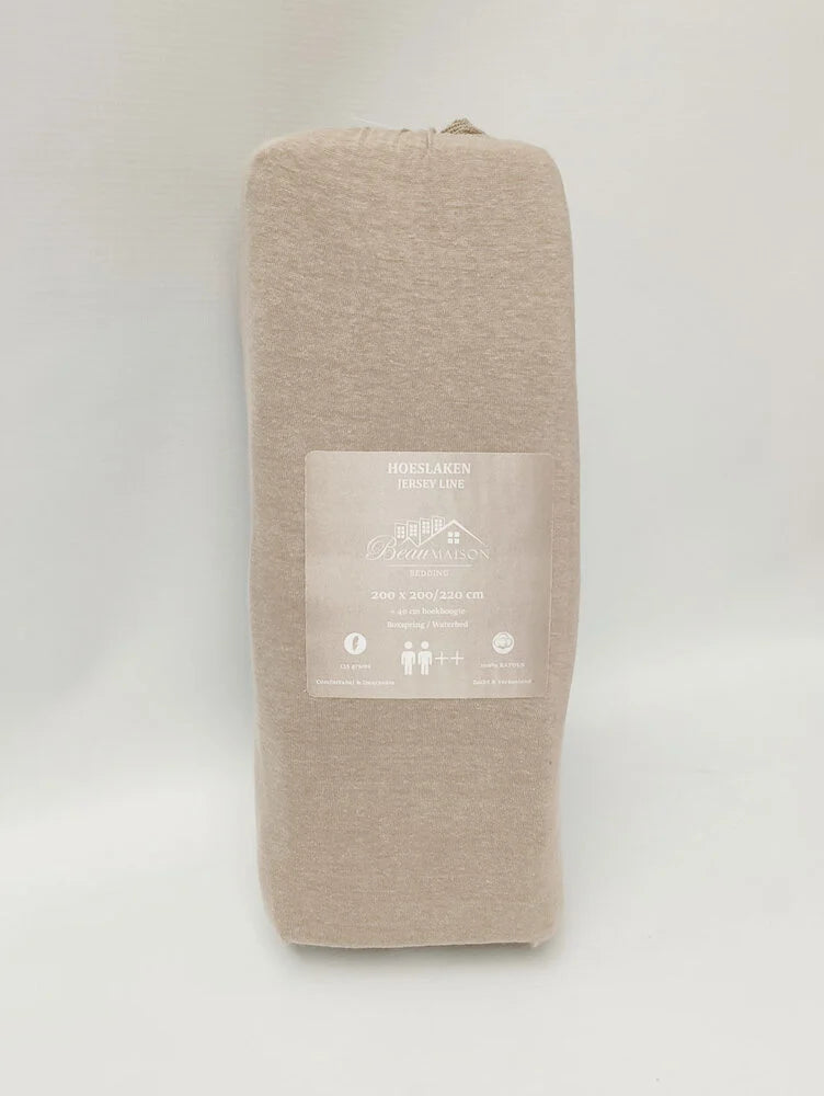 Jersey hoeslaken - ledikant 60x120 cm