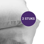 Molton slopen met rits (Per 2 stuks)