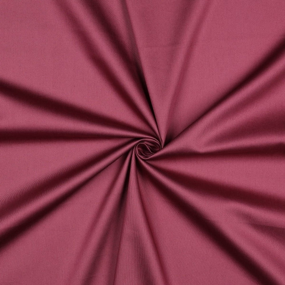 Glans satijn dekbedovertrek Lace - Burgundy
