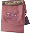 Glans satijn dekbedovertrek Lace - Rosewood